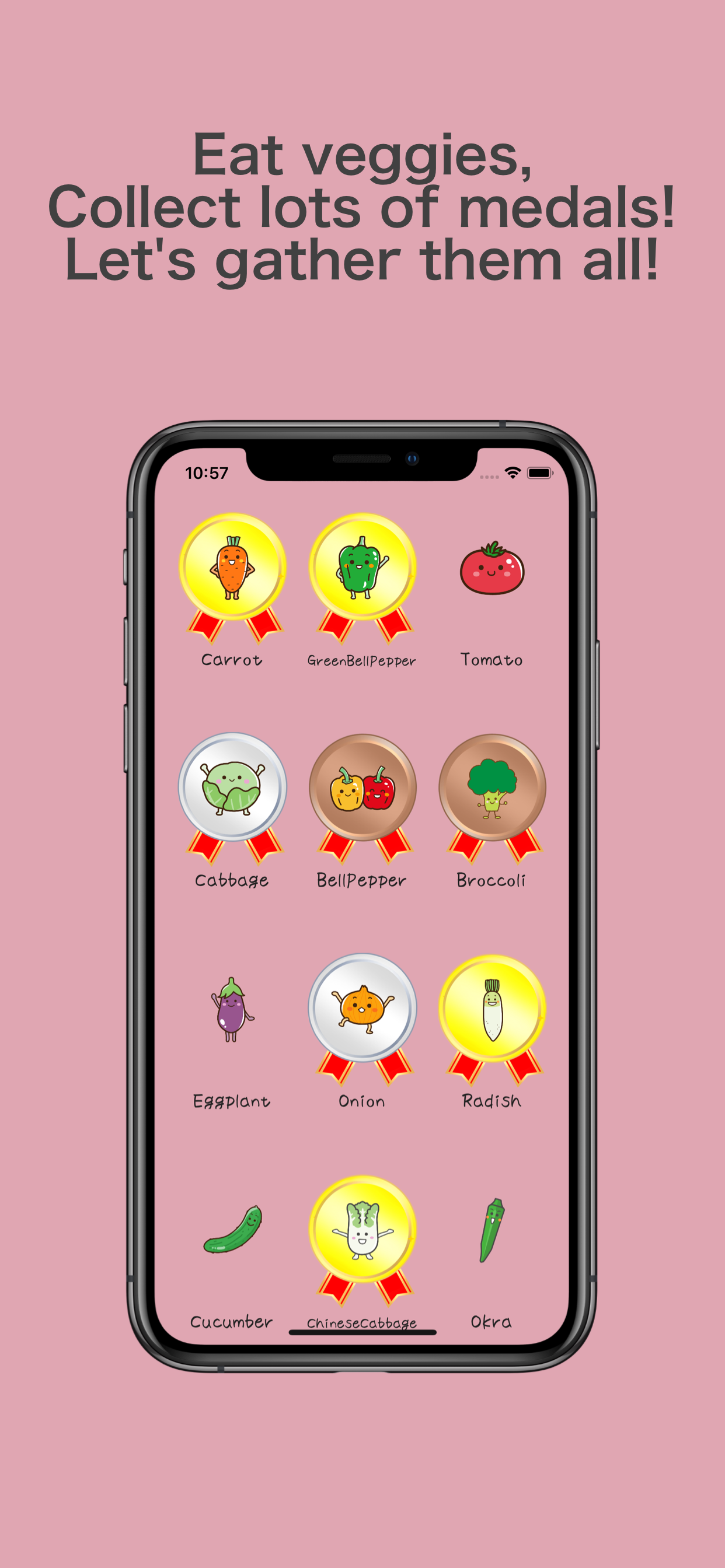 Veggies Medal