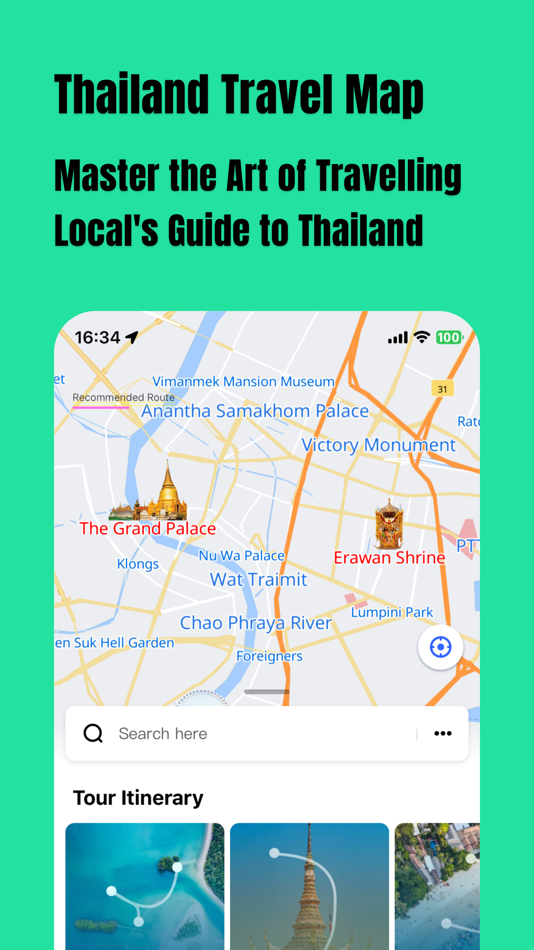 Thailand Map - Travel Guide - 1.7.0 - (iOS)