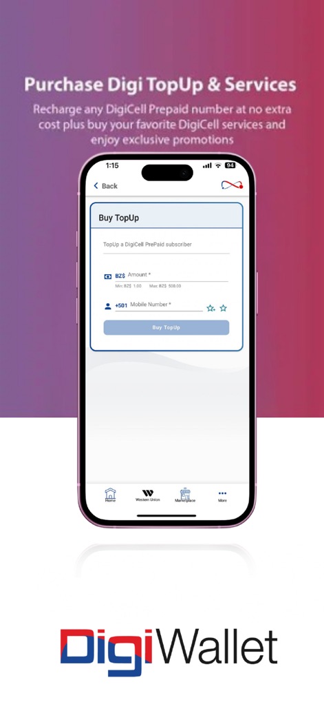 DigiWallet BZ - Finance App | MWM