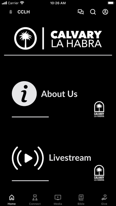 Calvary La Habra iPhone screenshot 1 - Education app