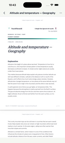 TeachThemAll: class materials Screenshot 3 of 5