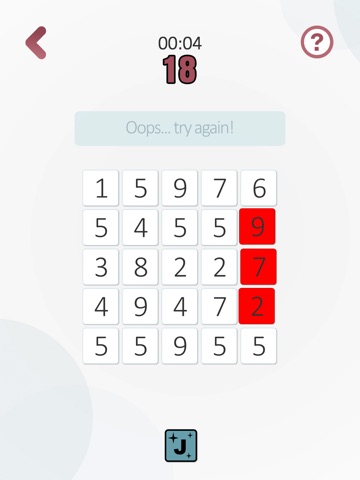 Trio Math iPad screenshot