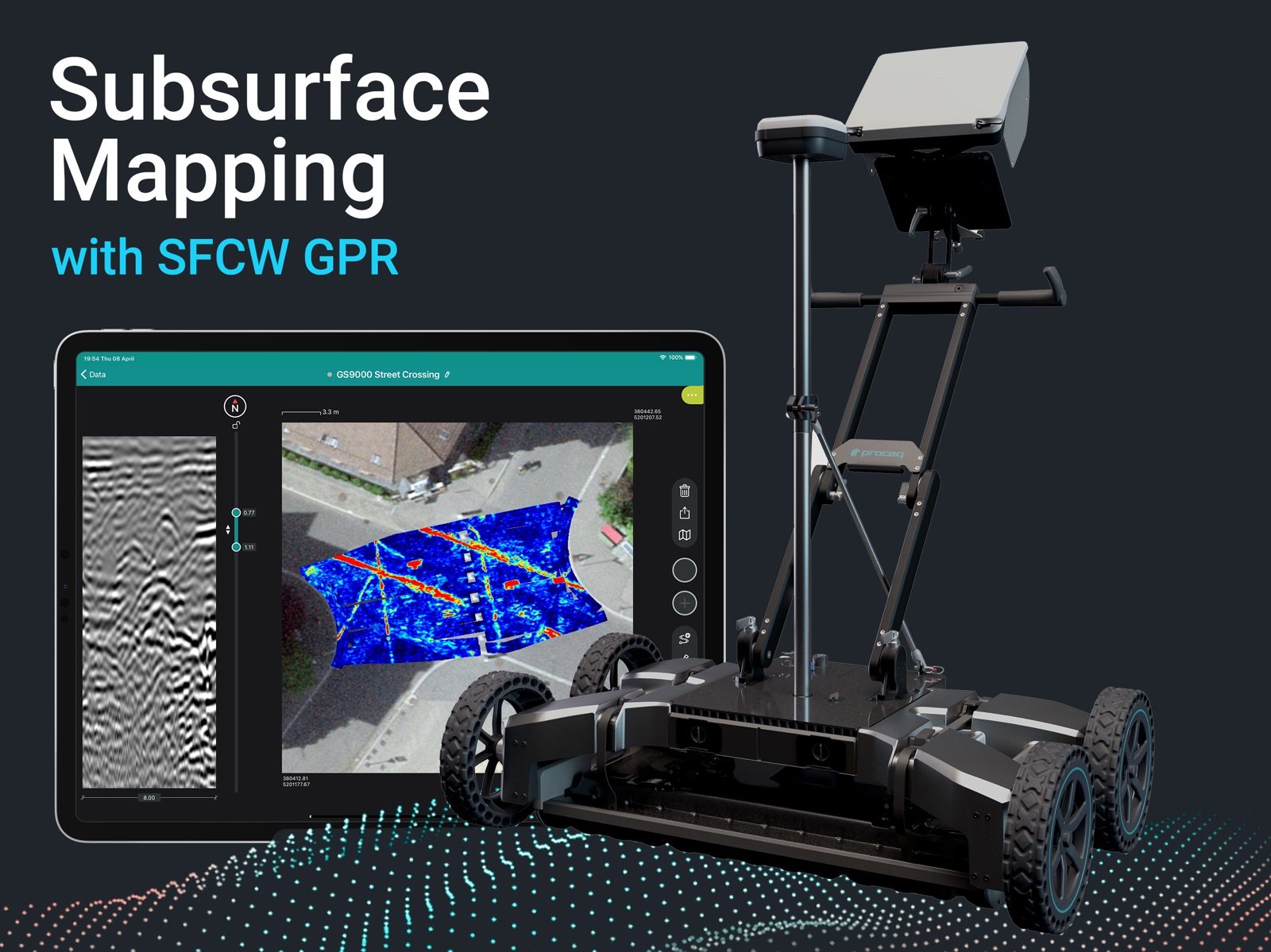Proceq GPR Subsurface ipad screenshot 1