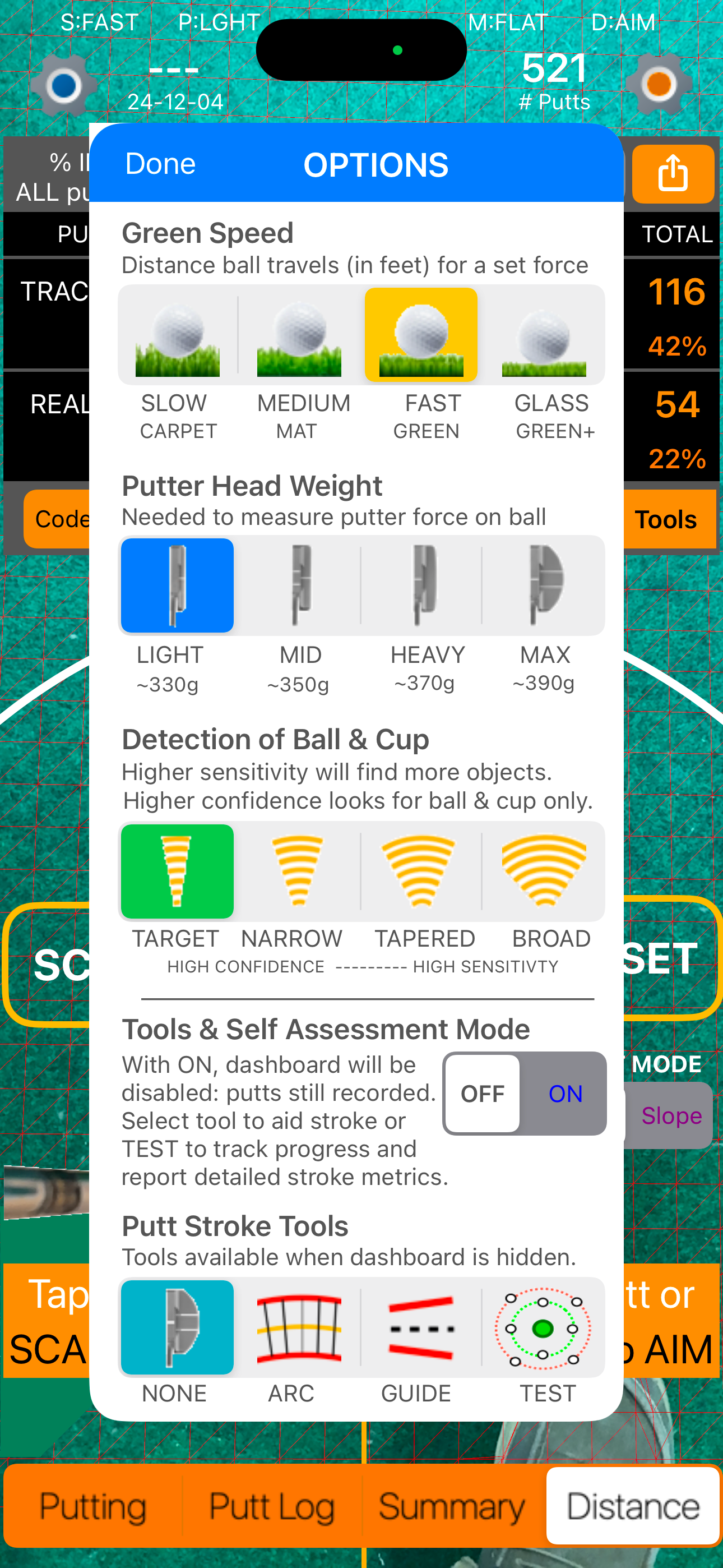 Putt Preview AR Putting: iOS26