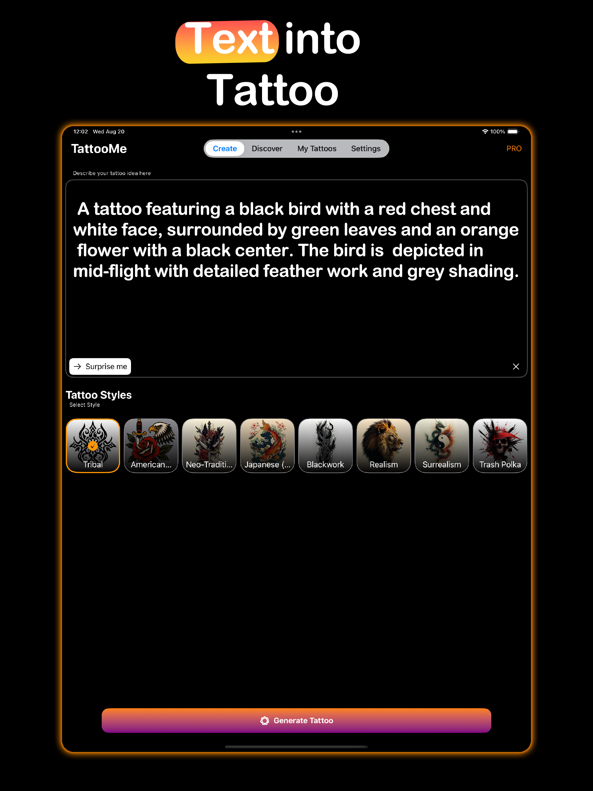 Ai Tattoo Generator - NeoInk screenshot 6