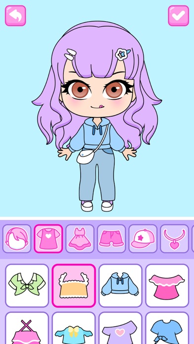 Chibi Dolls - Games for Girls Screenshot