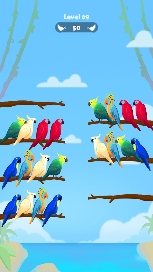 #4. Bird Puzzle - Sorting Games (iOS) By: Ha Hoang