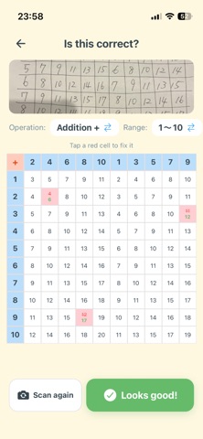 MathGrid 100 Screenshot 2 of 4