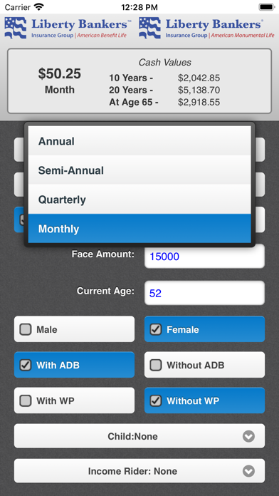 Liberty Bankers Home Service Screenshot
