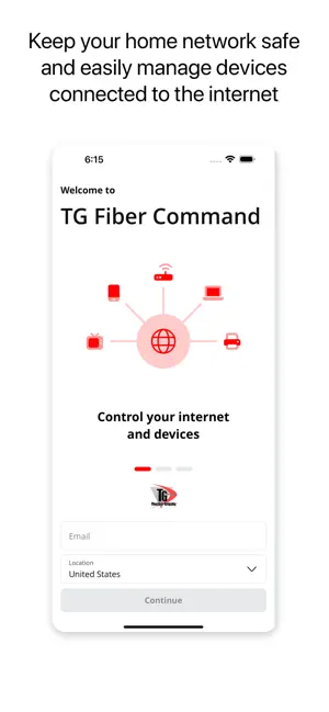 TG Fiber Command screenshot 1
