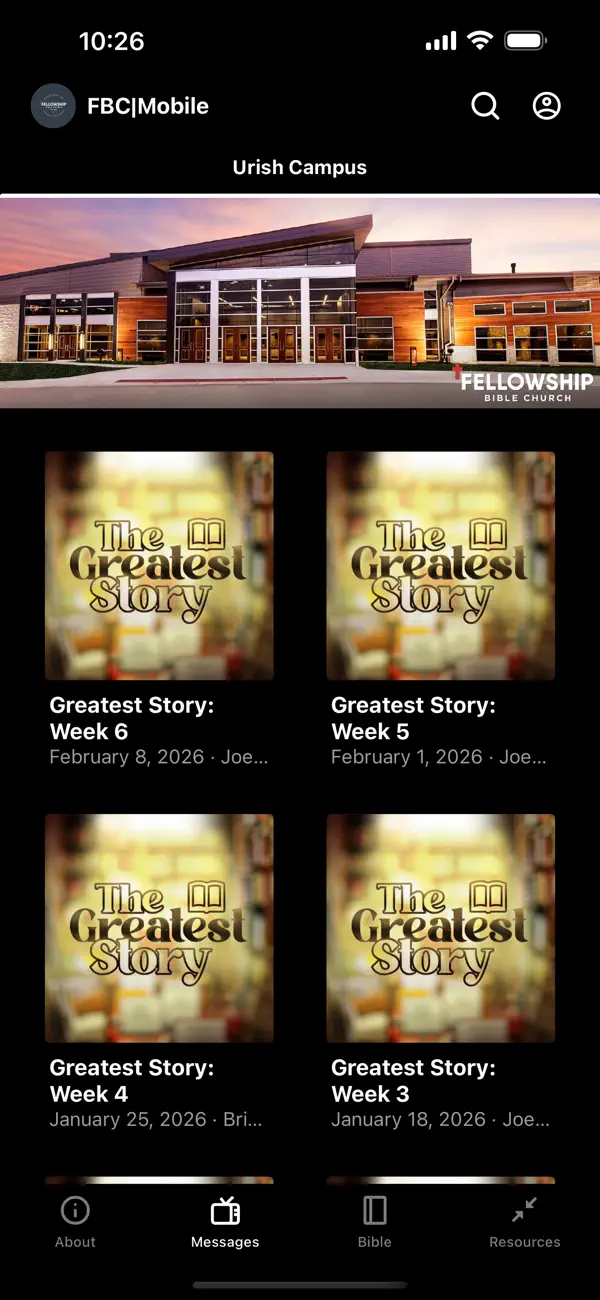 Screenshot #2 pour Fellowship Bible Church Topeka