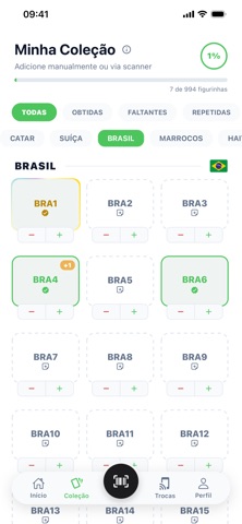 Colaí - Figurinhas Copa 2026 iPhone screenshot