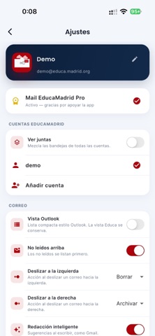 Mail for EducaMadrid screenshot 7