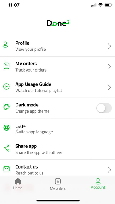 Tammdone-Driver iPhone screenshot 2 - Travel app