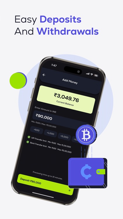 CoinSwitch: Bitcoin Crypto App screenshot-5