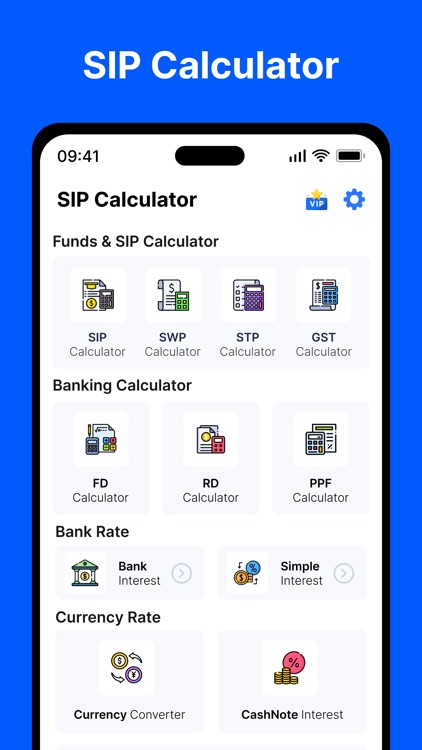 SIP Calculator ~ Loan EMI Plan