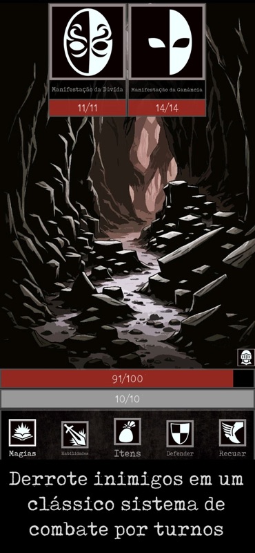 Grim Quest - RPG Clássico screenshot 2