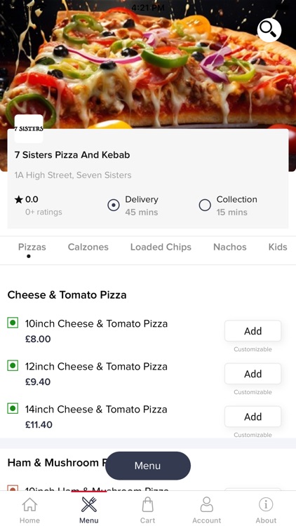 7 Sisters Pizza And Kebab