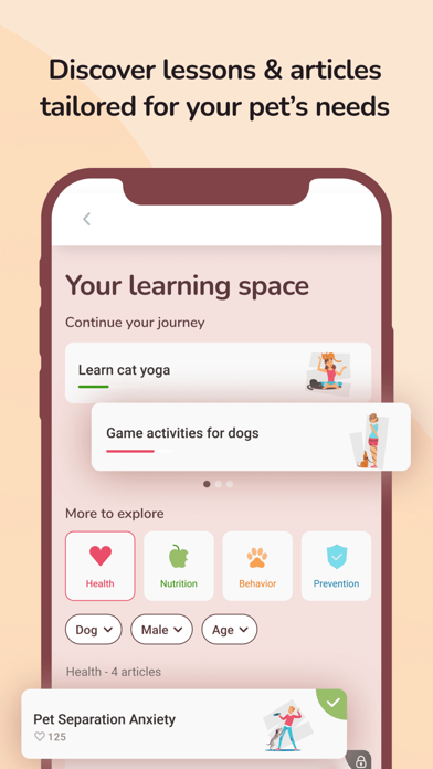 Vetted Pet Health Screenshot
