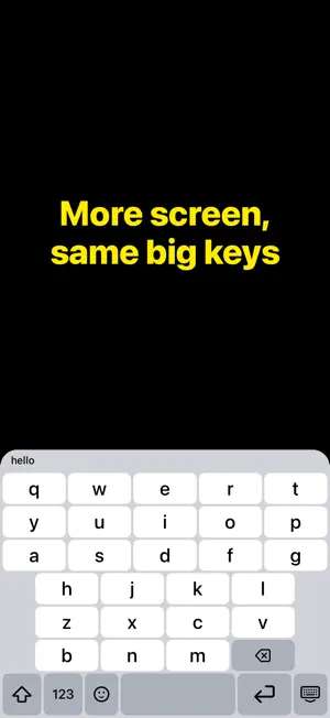 BigKeys Large Key Keyboard screenshot 4