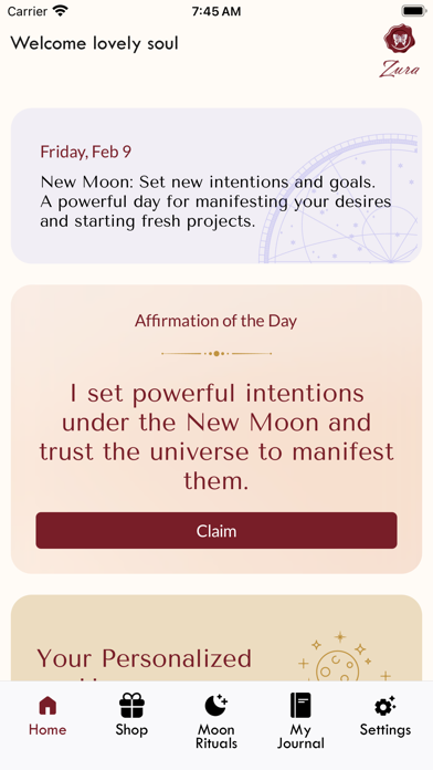 Zura: Spiritual Guide Screenshot