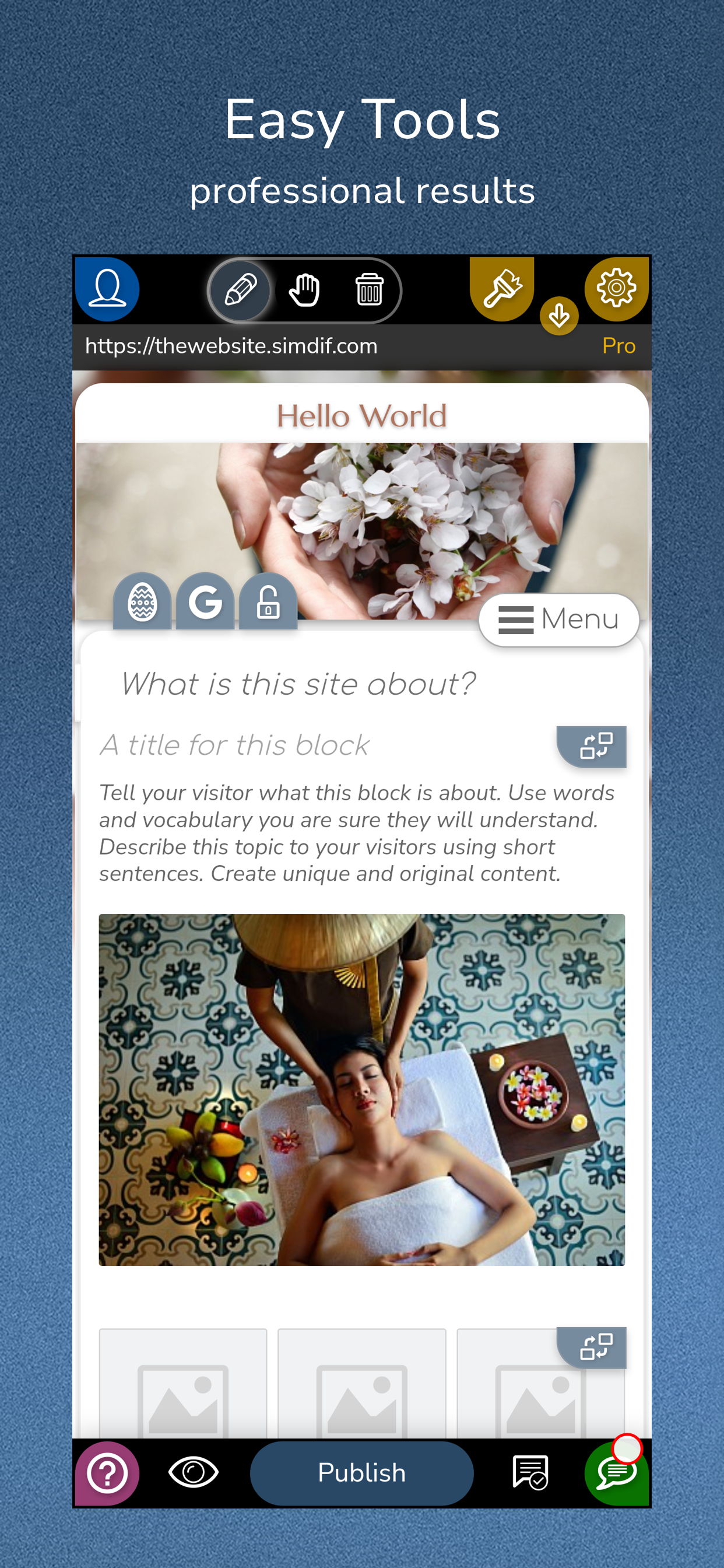 Website Builder by SimDif