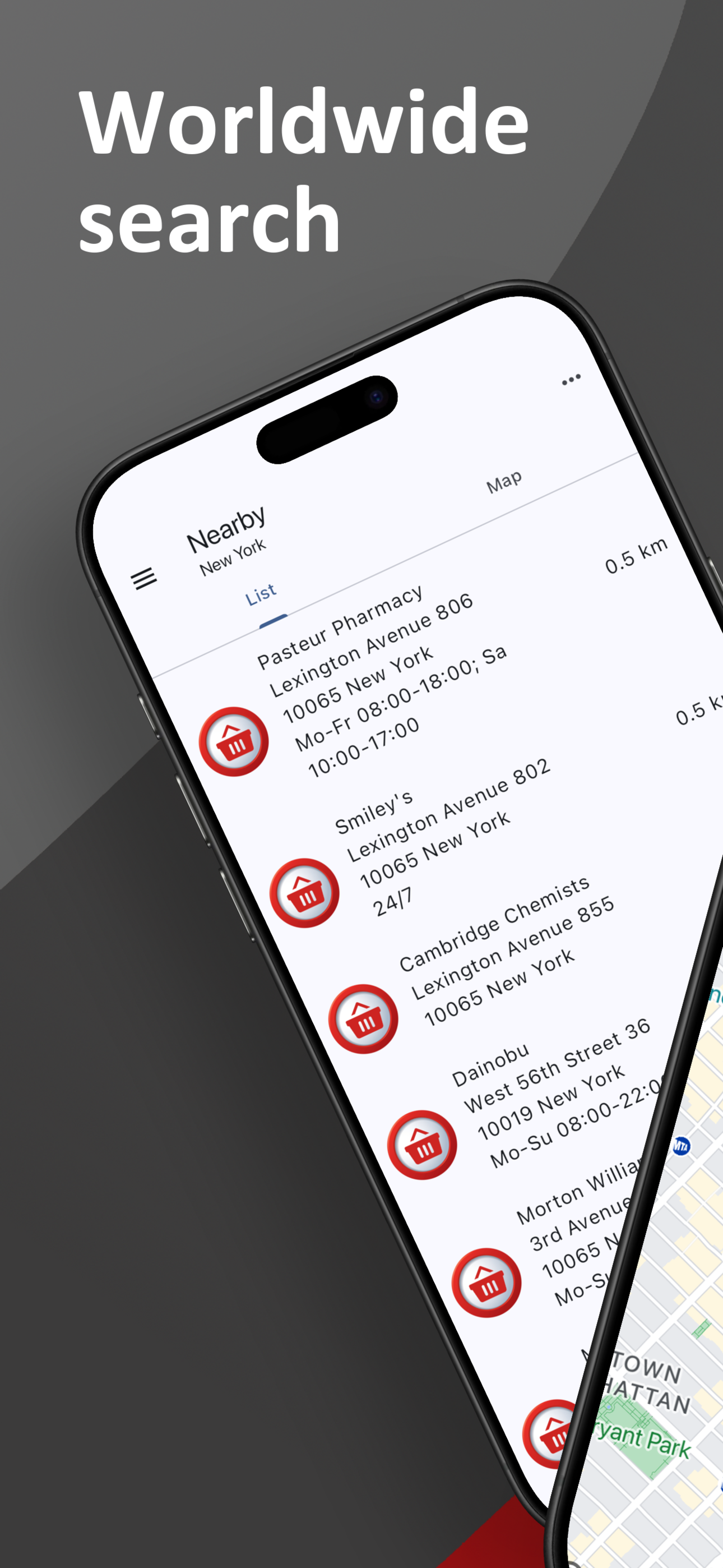 Supermarket Finder Worldwide
