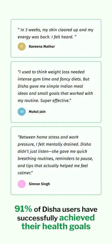 Disha: AI Health Coach screenshot 5 of 6