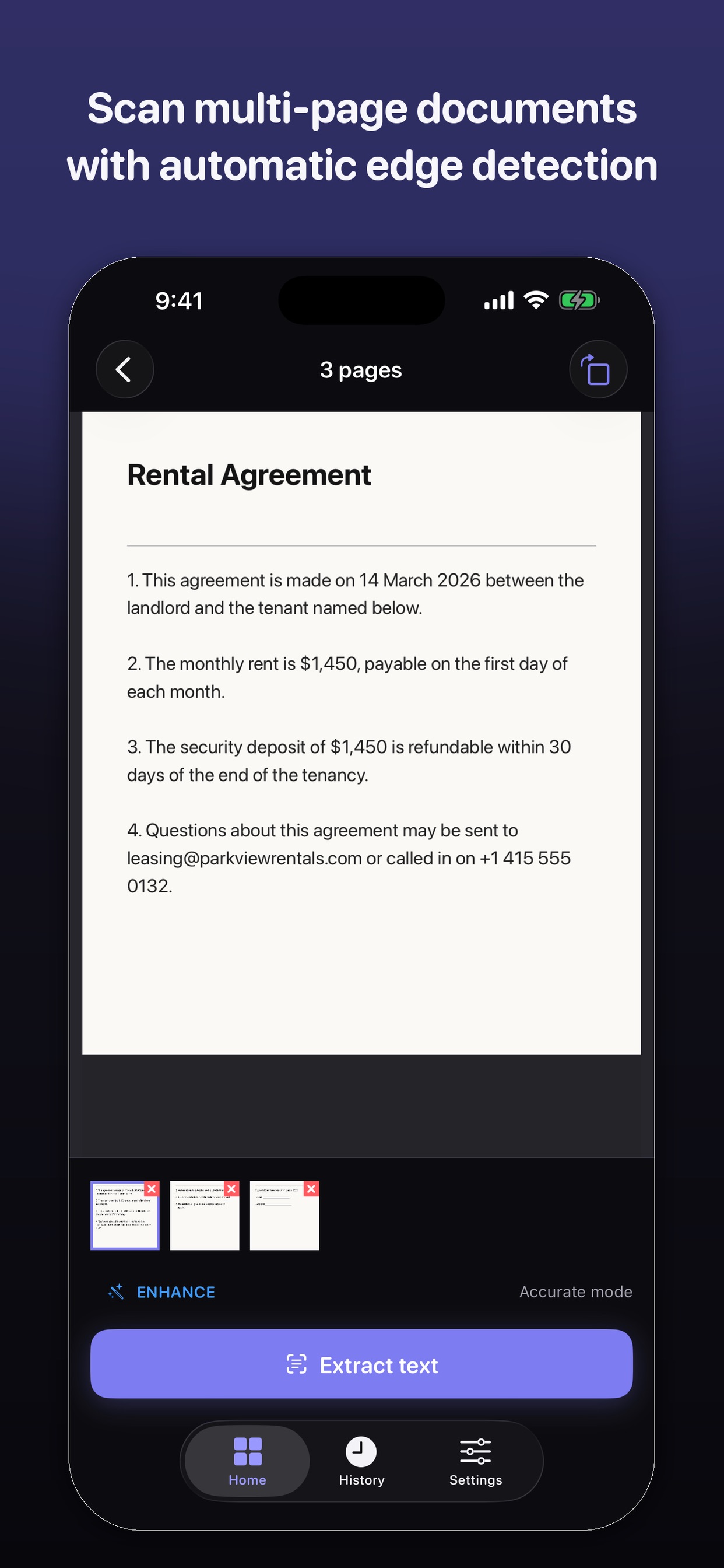 Screenshot 2 of SnapText - Image to Text