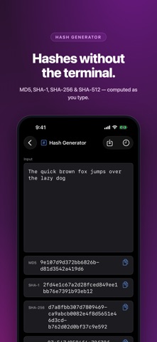 DevGantry iPhone screenshot