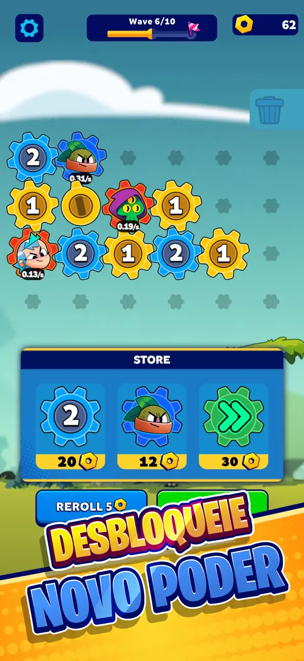 Gear Fight! iOS Mod IPA screenshot 2 - iOS game interface