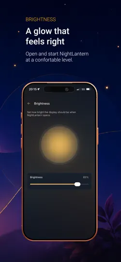 Captura de pantalla de NightLantern en iPhone 5