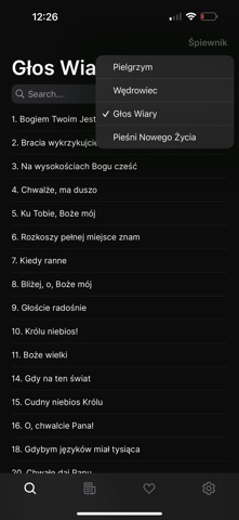 Śpiewnik Pieśni screenshot
