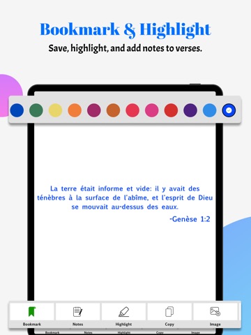 French Bible (La Bible) iPad screenshot