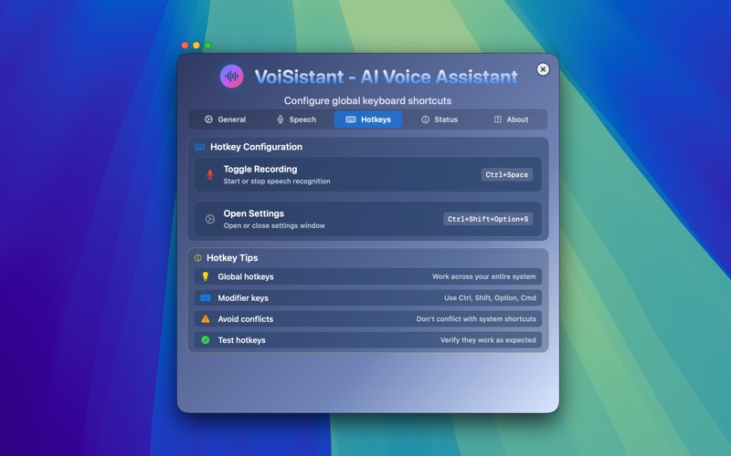 App screenshot
