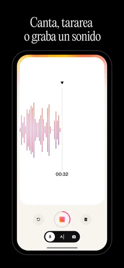 Captura de pantalla de Suno - Creador De Canciones IA en iPhone 4