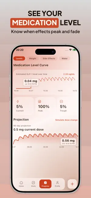 Steady: GLP-1 Tracker App screenshot 3