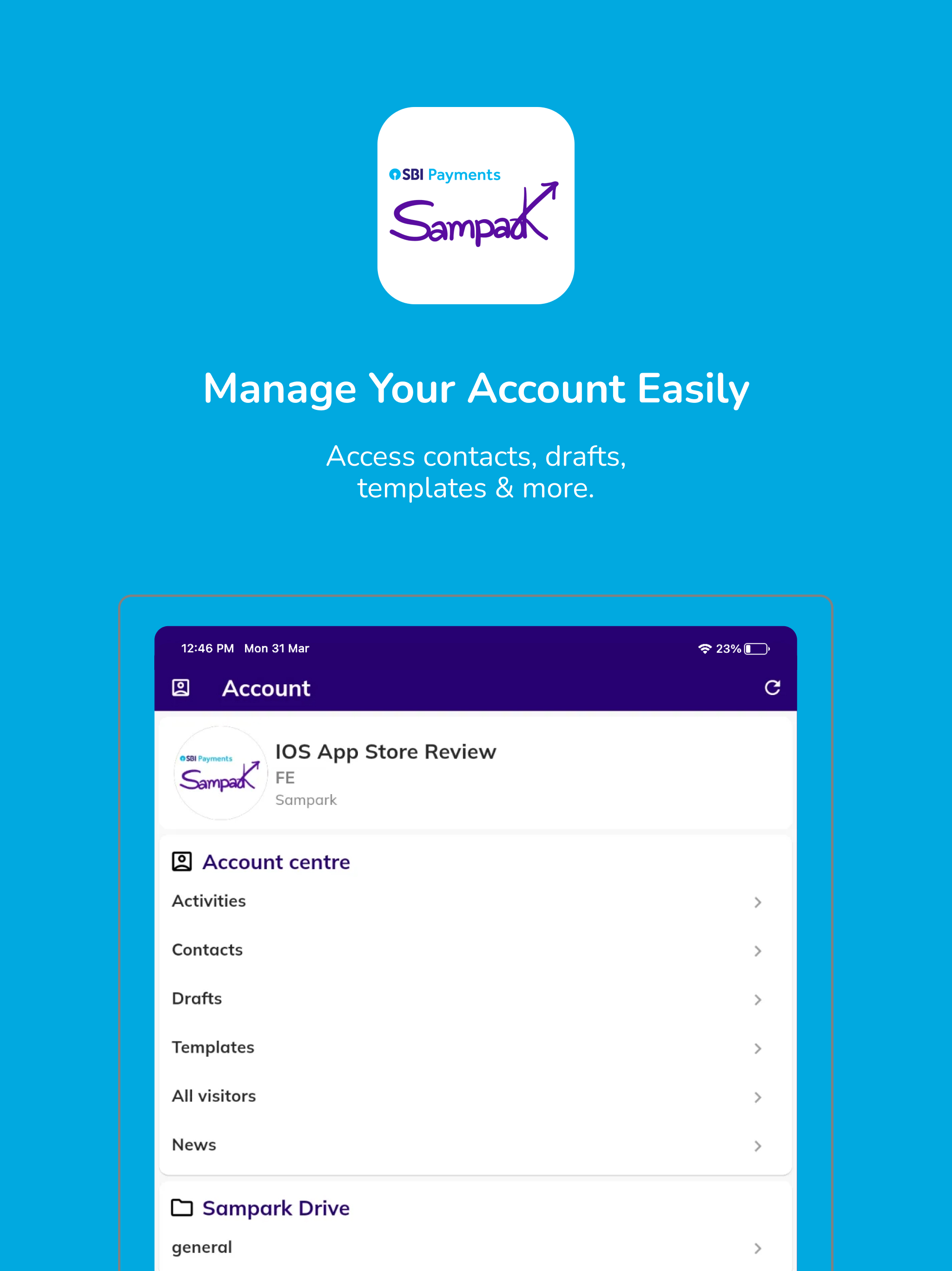 SBI Payments Sampark