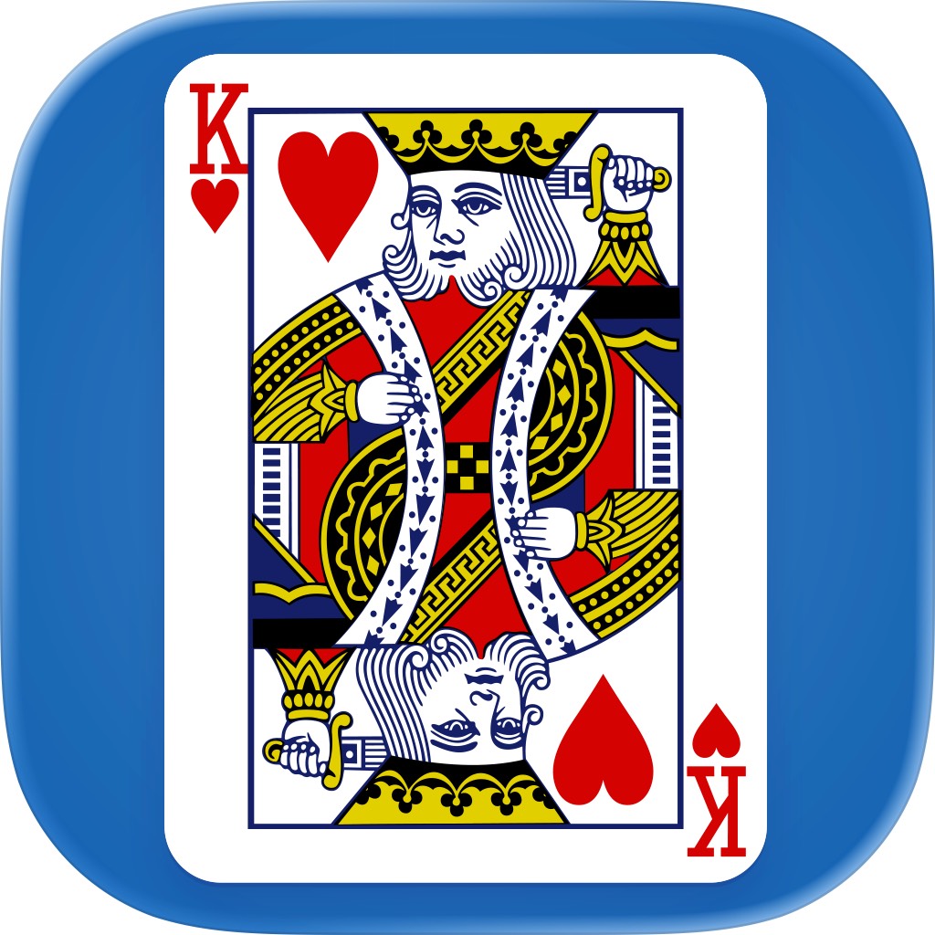 Apple App Store cover for Hearts Gold.