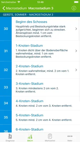 Screenshot von Agrar Bestimmer auf dem iPhone 8