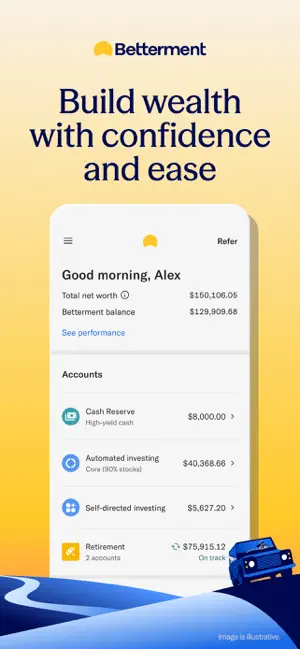 Betterment Invest & Save Money screenshot 1