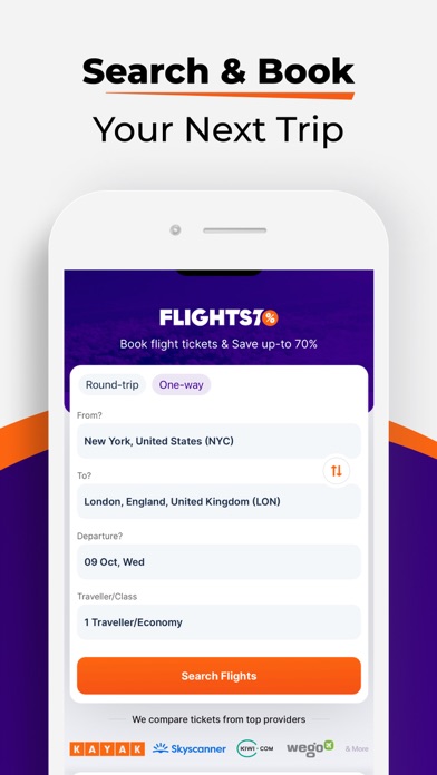 Cheap Flights・Flights70 Screenshot