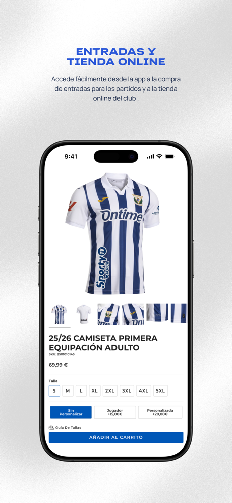 C.D. Leganés - App oficial screenshot 3
