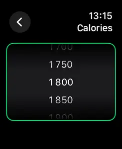 StayHealthy: Calorie Counter screenshot #4 for Apple Watch