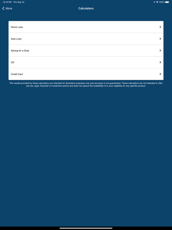 ABNA Mobile iPad screenshot 5 - Finance app