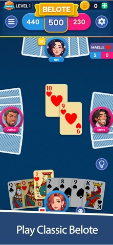 Belote & Coinche Classique Screenshot 2 of 7