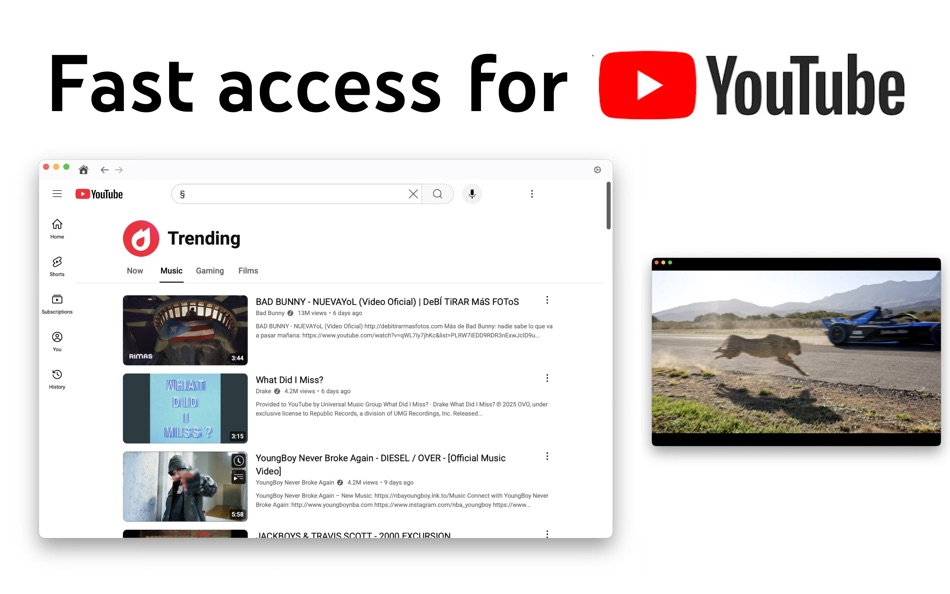 #2. App for YouTube ® (macOS) 由: EdgeAI Minds LLC