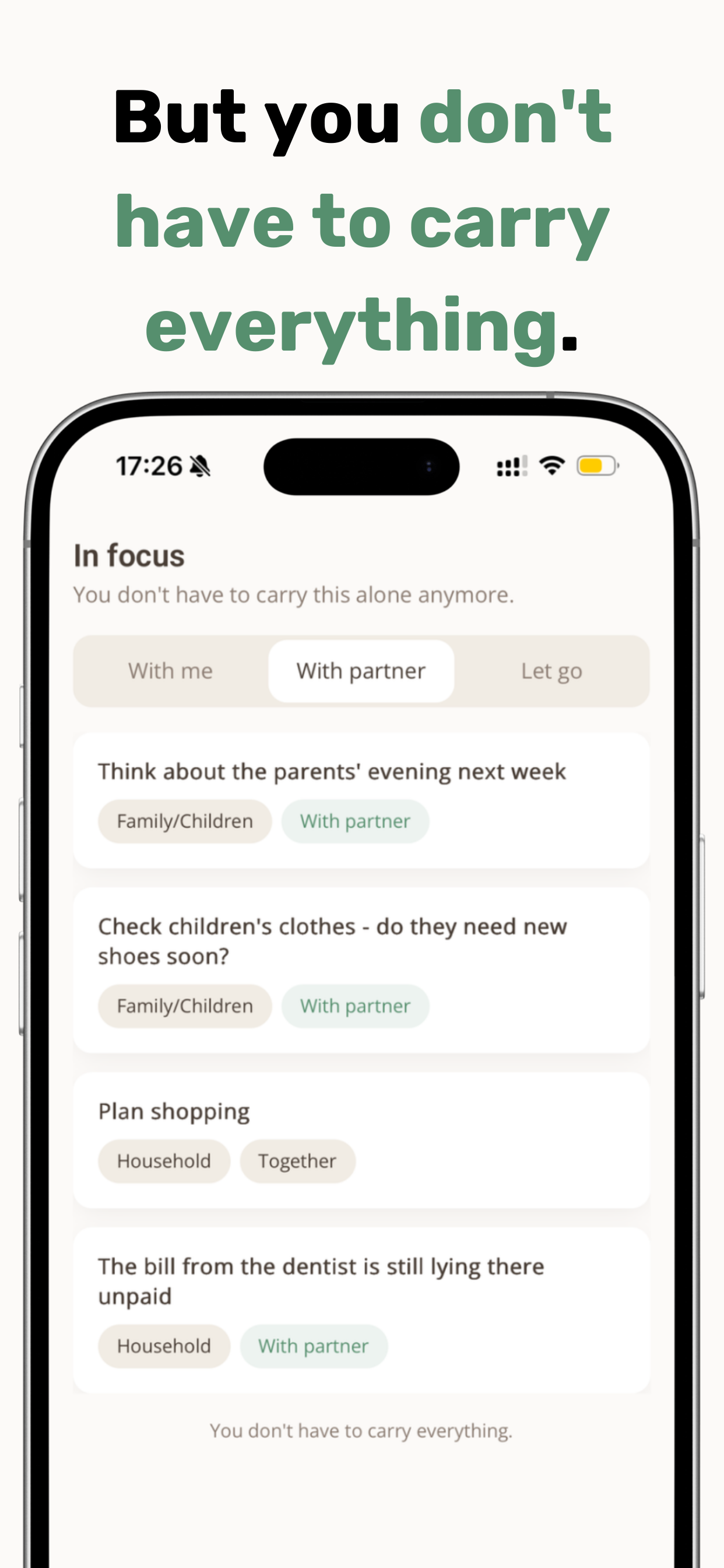 Liva - The Mental Load App