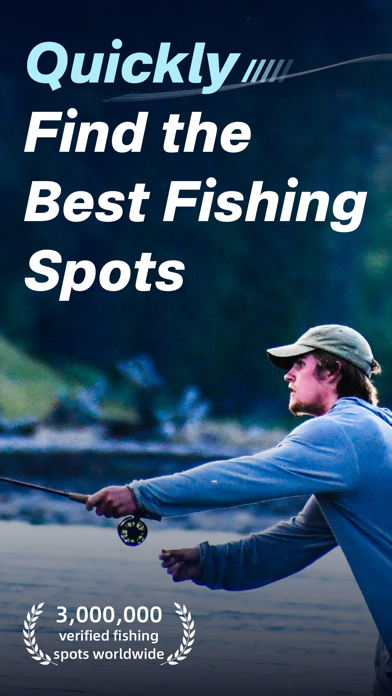 Fishing Spots - Fish Finder iPhone screenshot 1 - Sports app