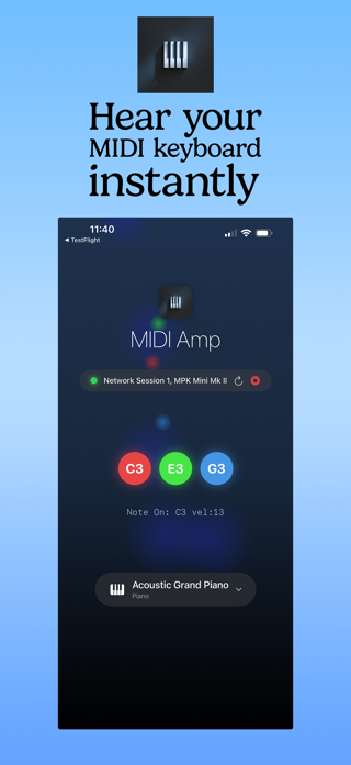 MIDI Amp Screenshot 2 of 4
